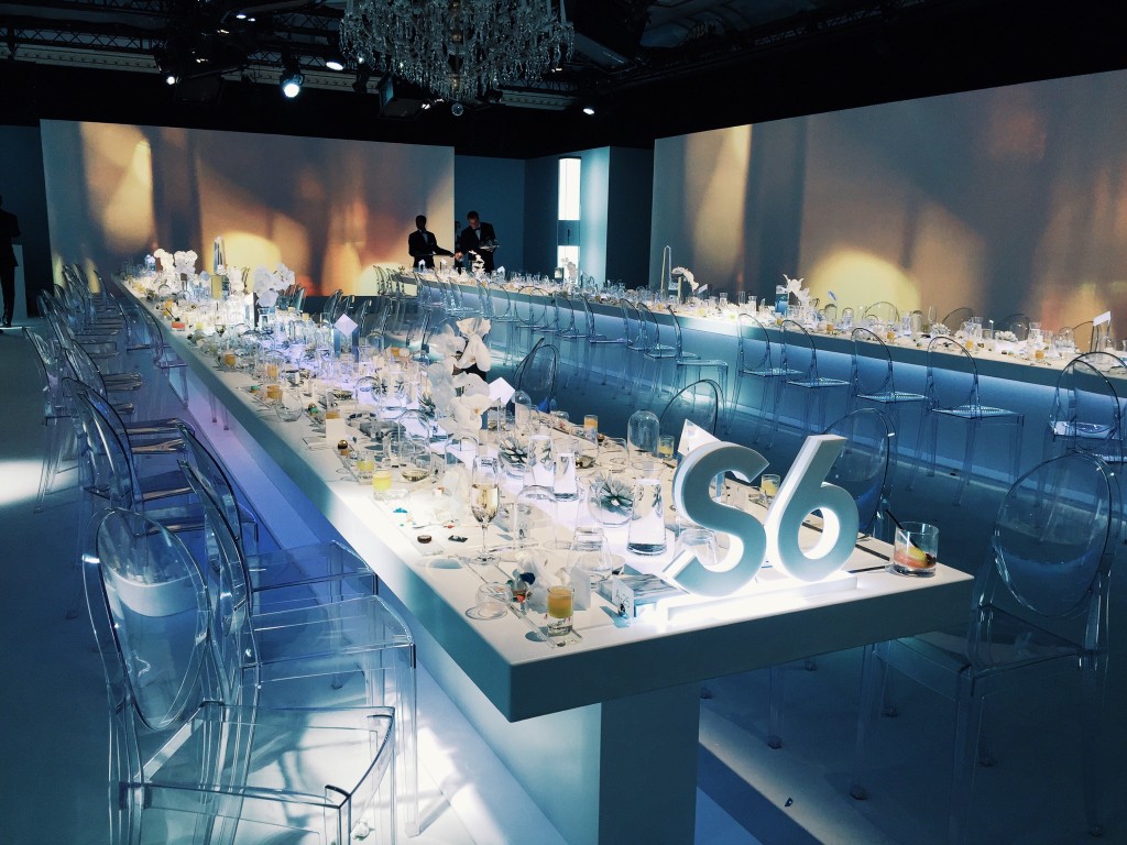 Samsung's S6 Paris Fashion Week dinner